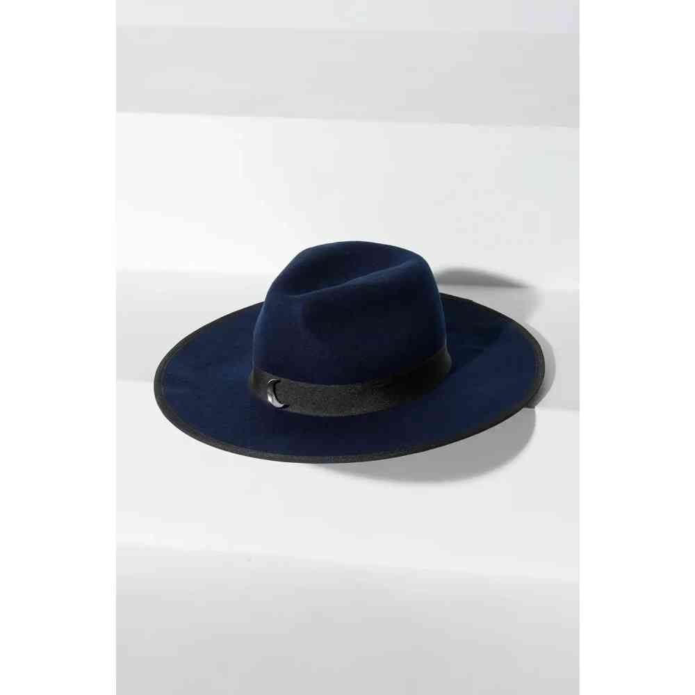 Restyle - STELLAR GLOW Fedora hoed - Donkerblauw